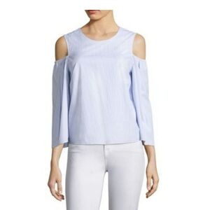 Prose & Poetry Milena Cold-Shoulder Wide Sleeve Top - woman’s medium